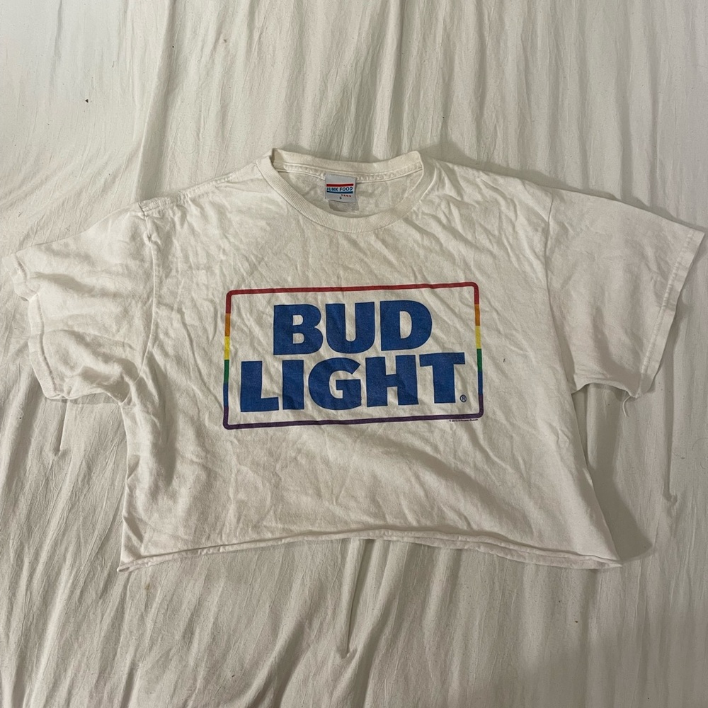 Bud light crop top